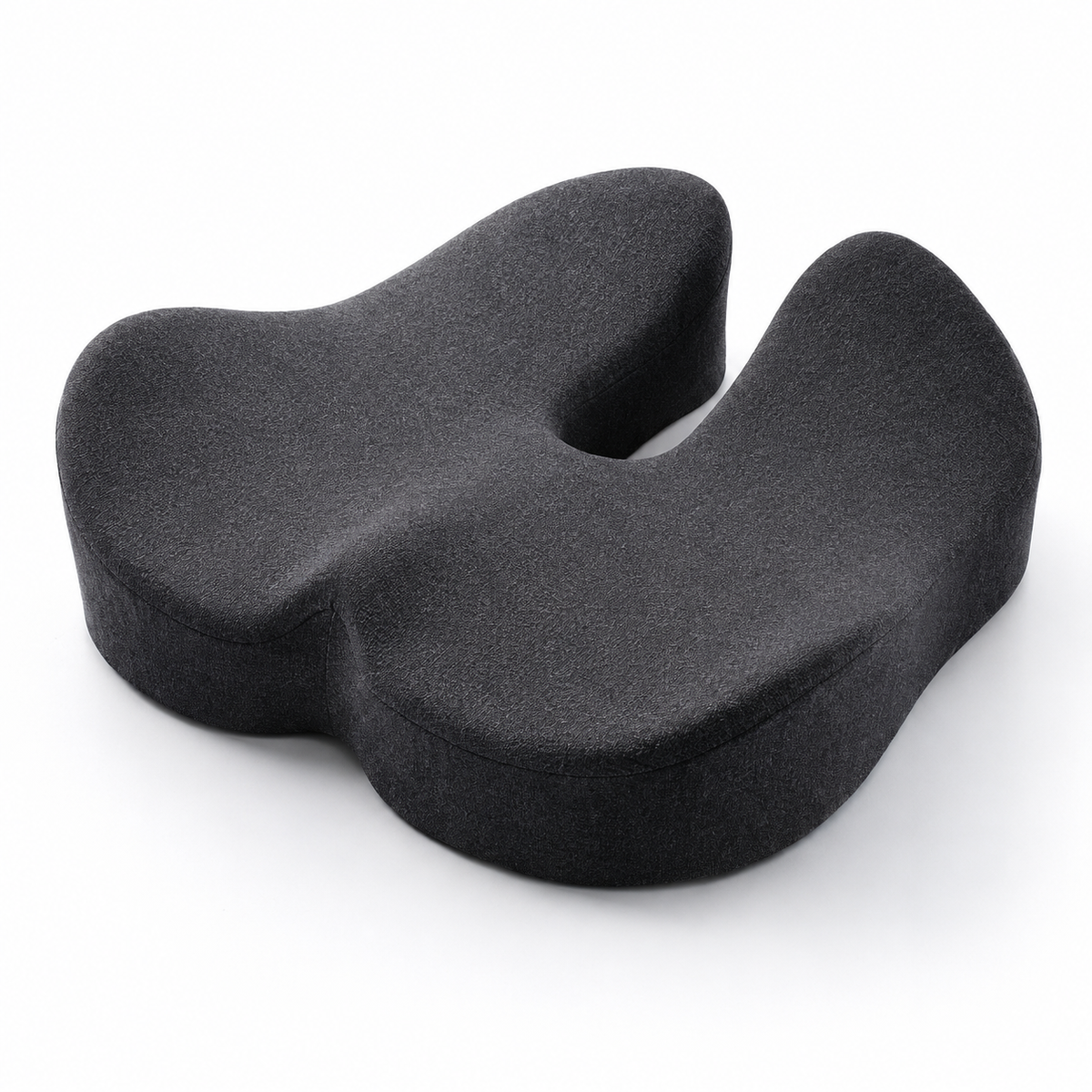 coussin d'assise à mémoire de forme, coloris noir