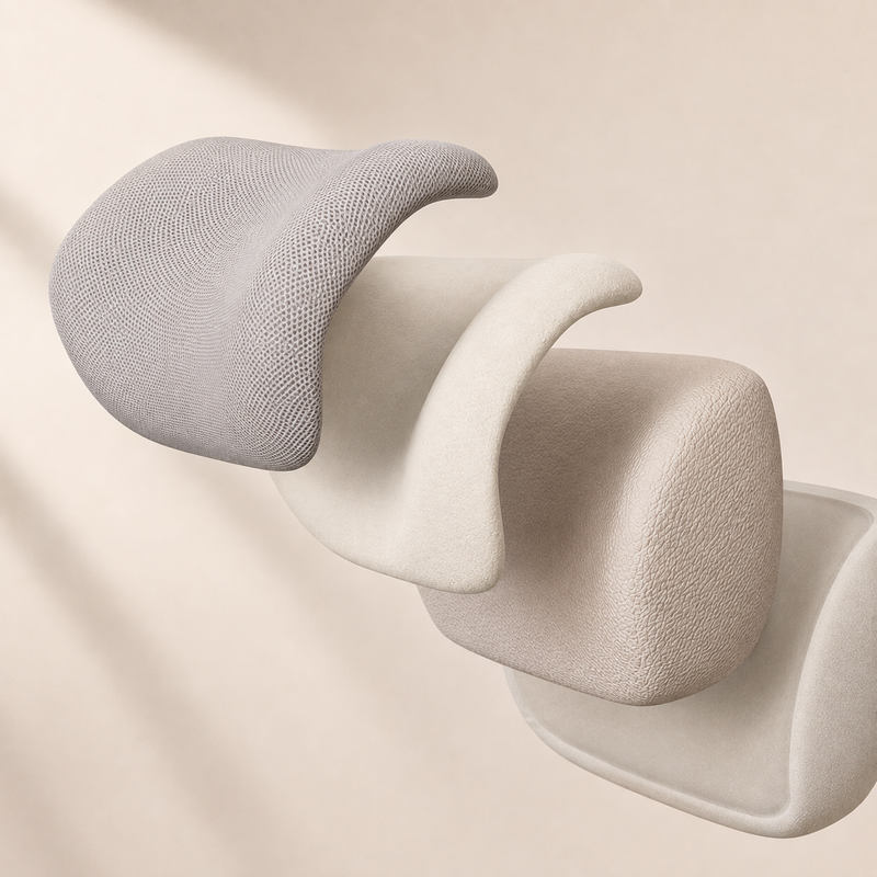 Mousse à deux densités