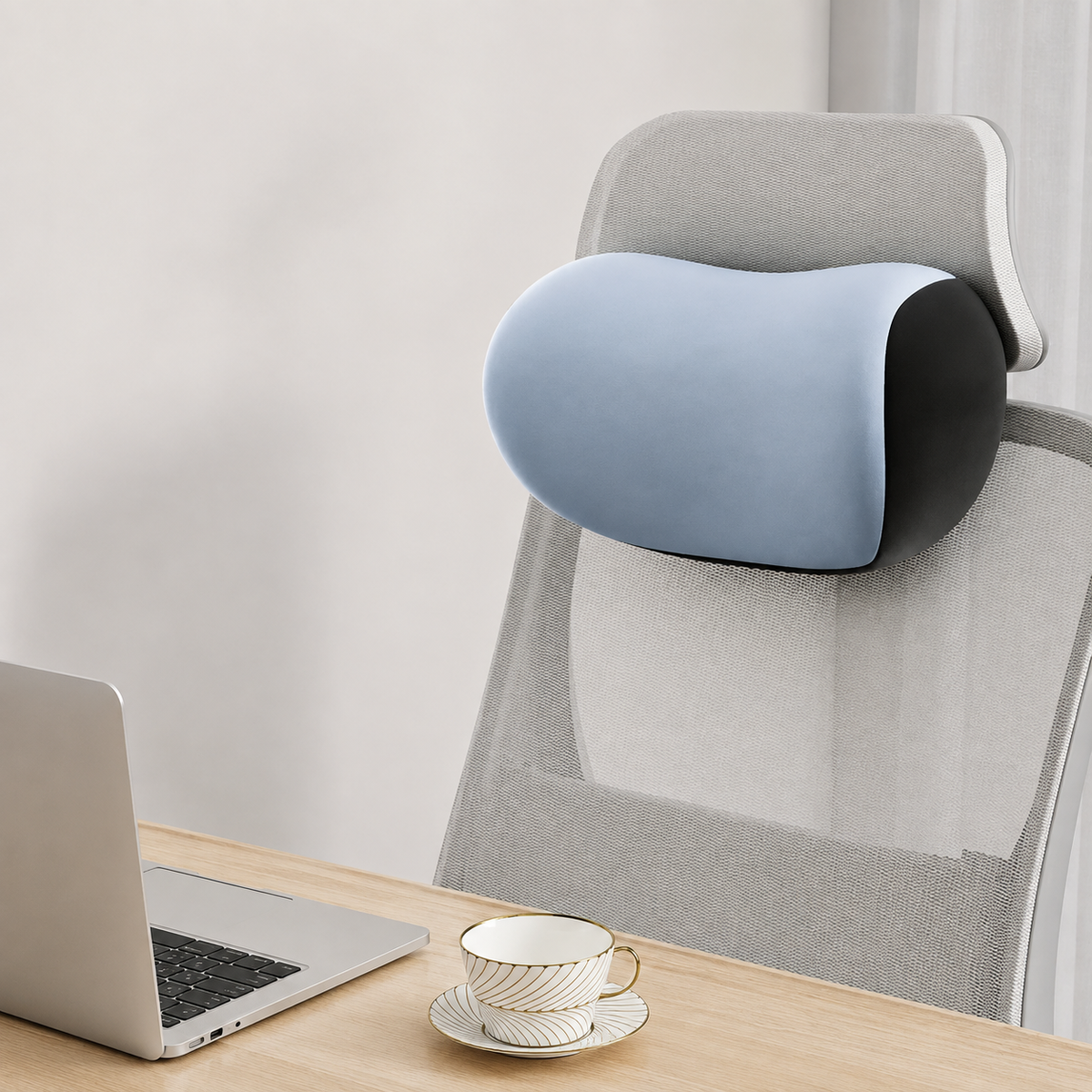 Appui-tête à sangle pour chaise de bureau