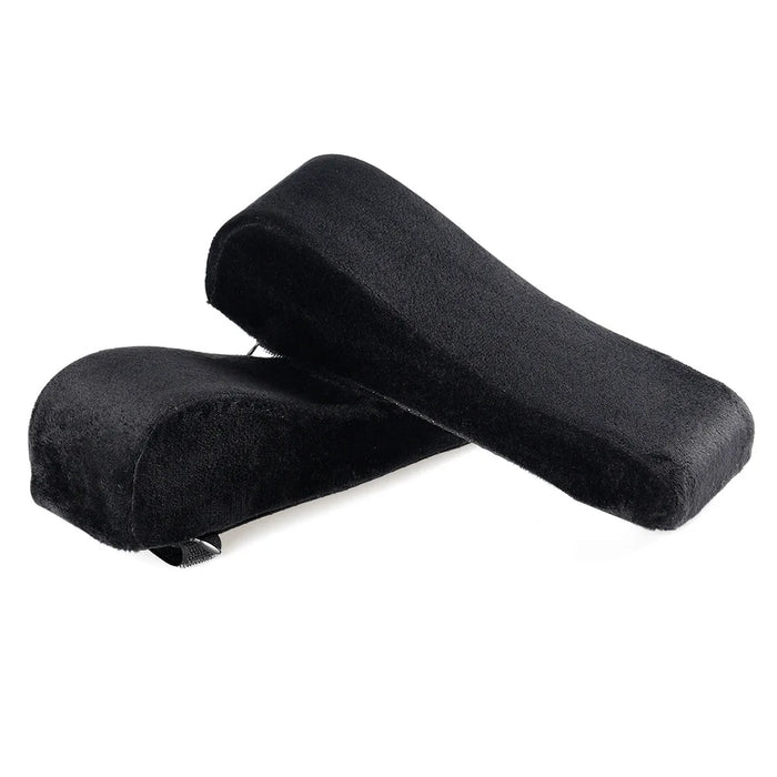 coussin d'accoudoir déhoussable, lot de 2, coloris noir