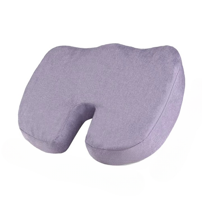 coussin d'assise à découpe coccyx en U, coloris mauve