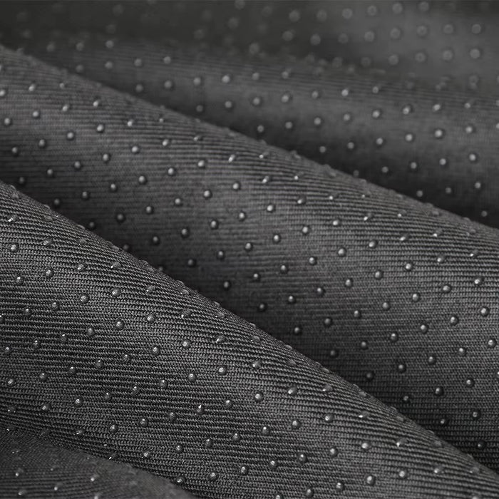 texture antidérapante du coussin à découpe coccyx en U, gros plan