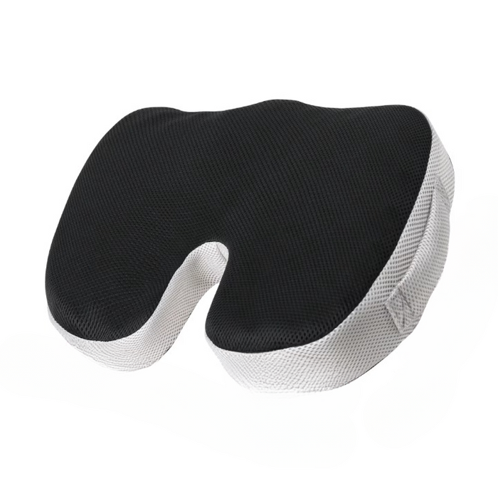 coussin d'assise à découpe coccyx en U, coloris noir